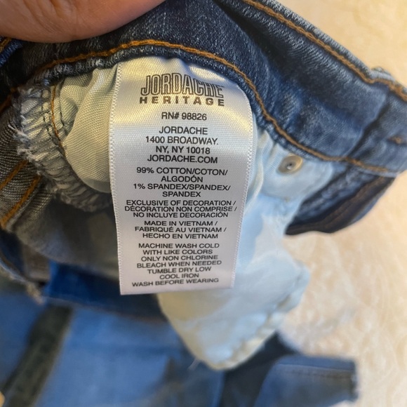 Jordache Heritage High Waist Ankle Jeans Medium Wash Size 28 - Picture 7 of 9